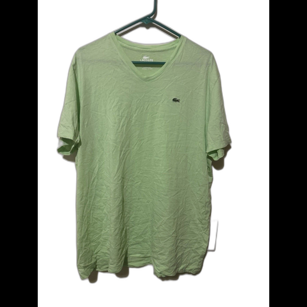 Lacoste Women's Short Sleeve Shirt Size 8